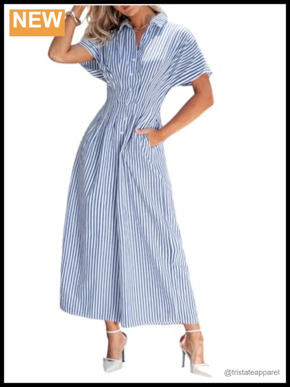 Womens V-Neck Short Sleeve Wide Leg Jumpsuit with Pockets Loose Fit